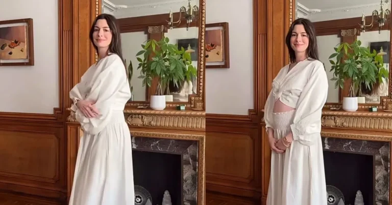 anne hathaway anuncia que está embarazada de su tercer hijo