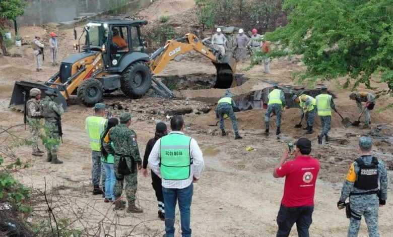 atiende pemex pérdida de contención en ducto de combustóleo en salina cruz, oaxaca