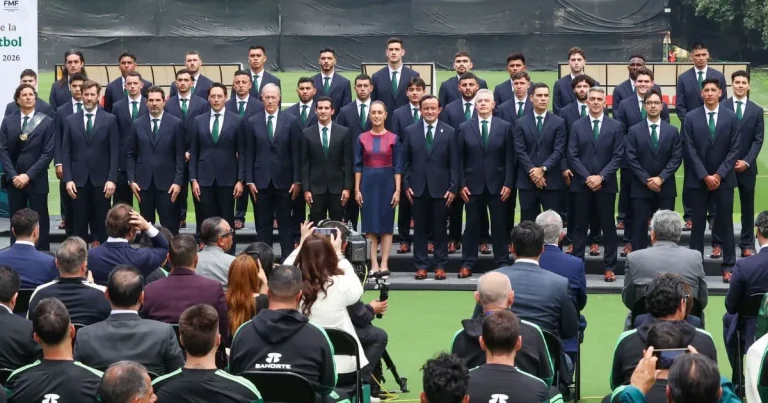 claudia sheinbaum abanderada a la selección mexicana previo al mundial 2026