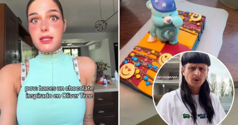 critican a influencer por chocolate de oliver tree