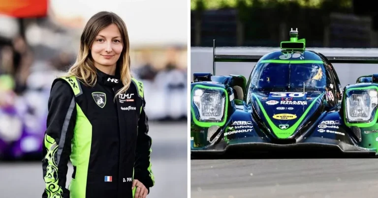doriane pin logra la hyperpole en las 24 horas de le mans
