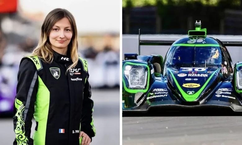 doriane pin logra la hyperpole en las 24 horas de le mans