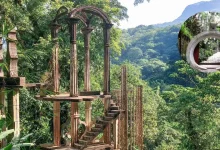 El laberinto surrealista de concreto que se esconde en la selva de Xilitla (Fotos por Getty Images y ArchDaily)