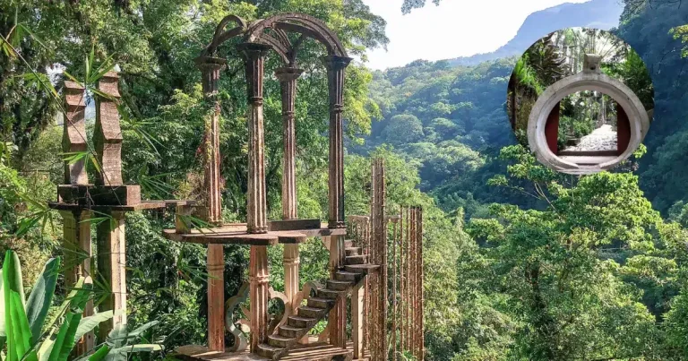 El laberinto surrealista de concreto que se esconde en la selva de Xilitla (Fotos por Getty Images y ArchDaily)