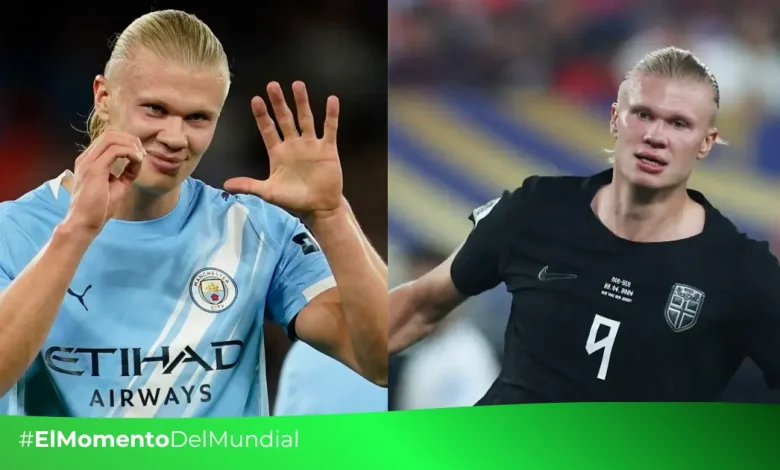 El regreso del androide Erling Haaland comanda las ilusiones de Noruega hacia los octavos de final (Fotos por Reuters y Sky Sports)