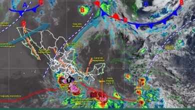 Pronóstico del tiempo hoy en México: fuertes lluvias, avanza tormenta tropical Boris (Foto de Conagua)