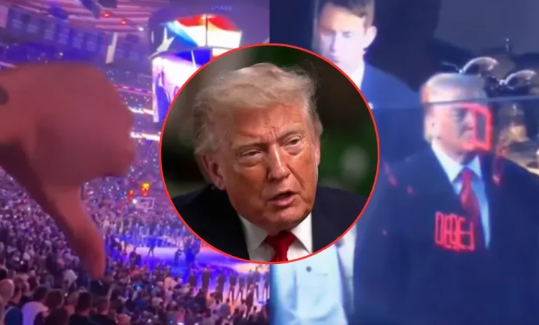Donald Trump es abucheado en las Finales de la NBA (Fotos de internet)