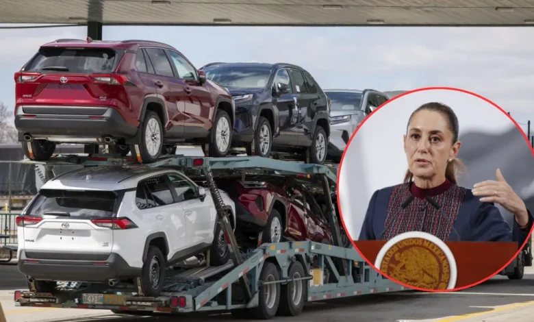 Sheinbaum confía en lograr reducción de aranceles para autos, de cara a revisión del T-MEC (Fotos de internet)