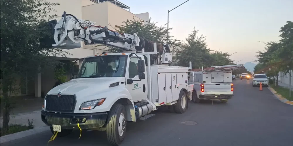 La CFE y autoridades de Nuevo León dan seguimiento (Foto de cortesía)