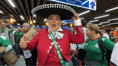 Niño ecuatoriano se enoja con aficionados mexicanos, manda mensaje (Foto de Sandra Rojas)