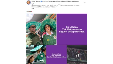 karla souza desata debate en redes tras combinar mensajes sobre desaparecidos con su asistencia al mundial 2026