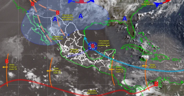 lluvias fuertes y calor extremo marcarán el clima de hoy