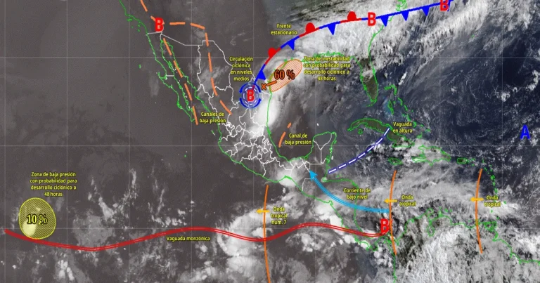lluvias intensas afectarán a nuevo león y tamaulipas prevén precipitaciones fuertes en gran parte de méxico
