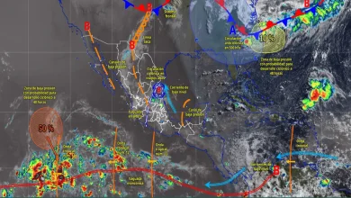 lluvias intensas azotarán guerrero prevén precipitaciones muy fuertes en 10 estados este lunes