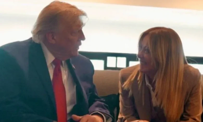 meloni desmiente a trump tras polémica declaración en el g7 ni yo ni italia suplicamos jamás