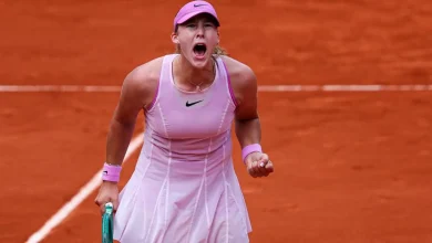 Mirra Andreeva de 19 años avanza a la Final de Roland Garros. Foto: Pro Shots.