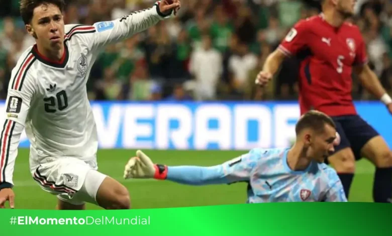 México gana 3-0 a Chequia y se afianza como líder del Grupo A