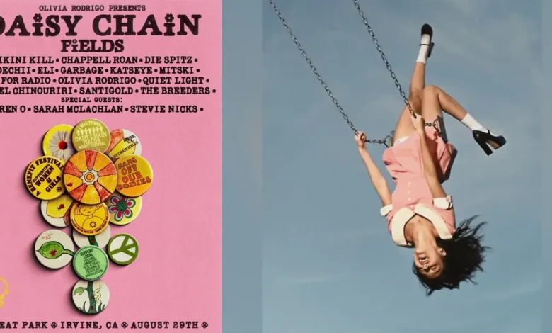 Olivia Rodrigo presenta su propio festival Daisy Chain Fields en California con cartel exclusivamente femenino (Fotos Olivia Rodrigo y Redes Sociales)
