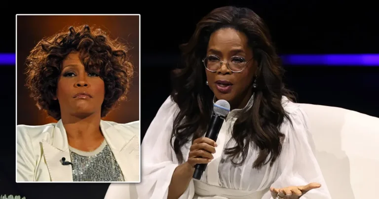 oprah winfrey revela insólito incidente con whitney houston