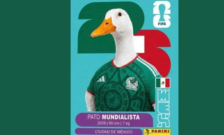 pato merlín se roba los reflectores durante las celebraciones del mundial 2026 en cdmx