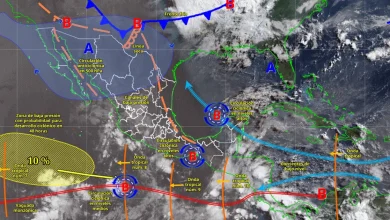 pronóstico del clima en méxico lluvias intensas en veracruz, oaxaca y chiapas