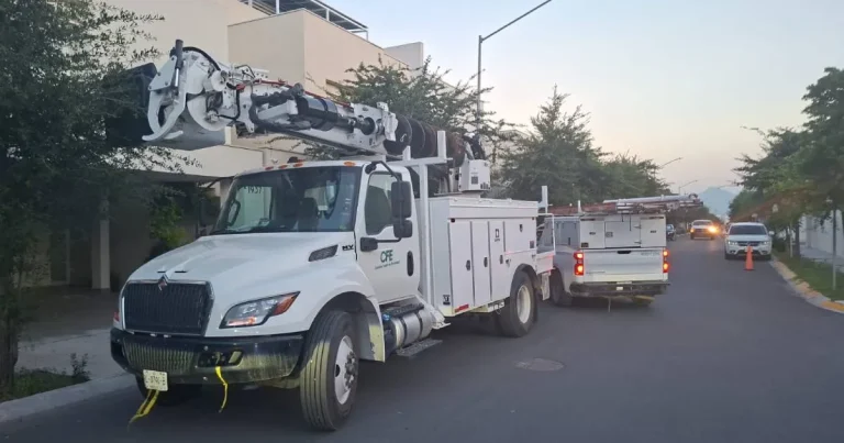 CFE refuerza atención e infraestructura eléctrica en Nuevo León