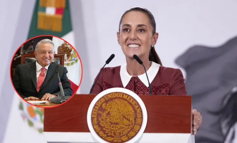 sheinbaum agradece respaldo de amlo y denuncia campaña de la ultraderecha contra la cuarta transformación