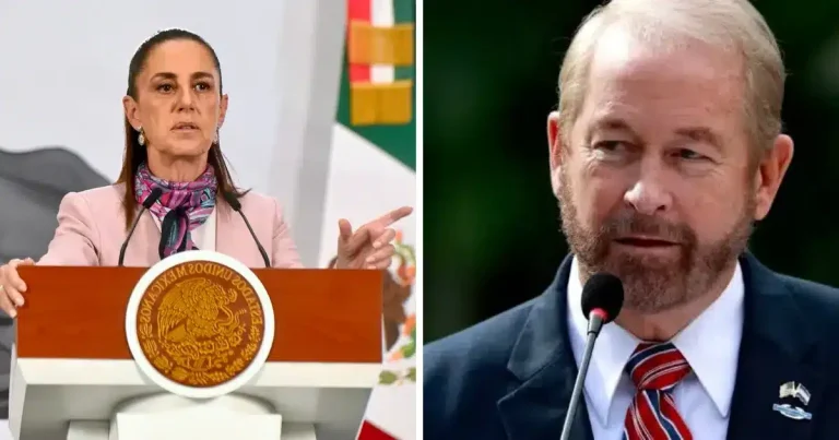 sheinbaum pide al embajador de estados unidos respetar los asuntos internos de méxico