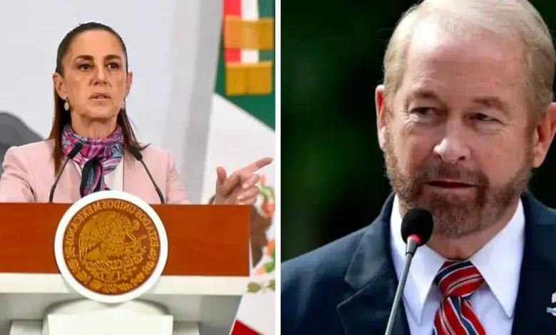 sheinbaum pide al embajador de estados unidos respetar los asuntos internos de méxico