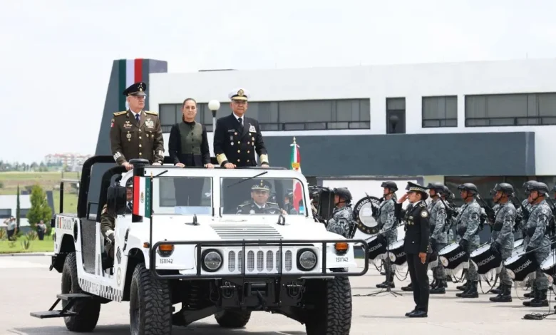 sheinbaum reconoce a la guardia nacional por reducción del 46 en homicidios dolosos
