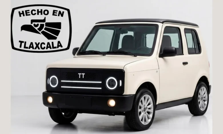 Tlaxcala presentan el TT01, auto eléctrico solar por menos de 100 mil pesos