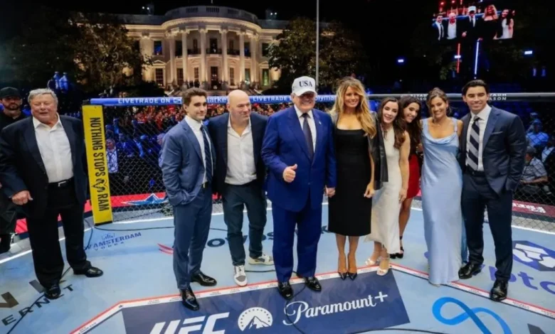 trump celebra su cumpleaños 80 con histórico evento de ufc en la casa blanca