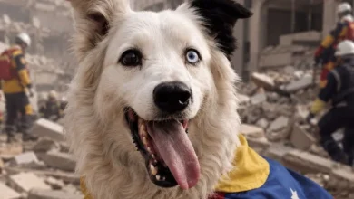 tsunami el perro rescatista que se convierte en héroe tras los terremotos en venezuela