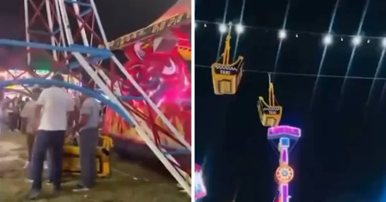 cabina de teleférico cae en la feria carmen 2026 en campeche; suspenden la atracción