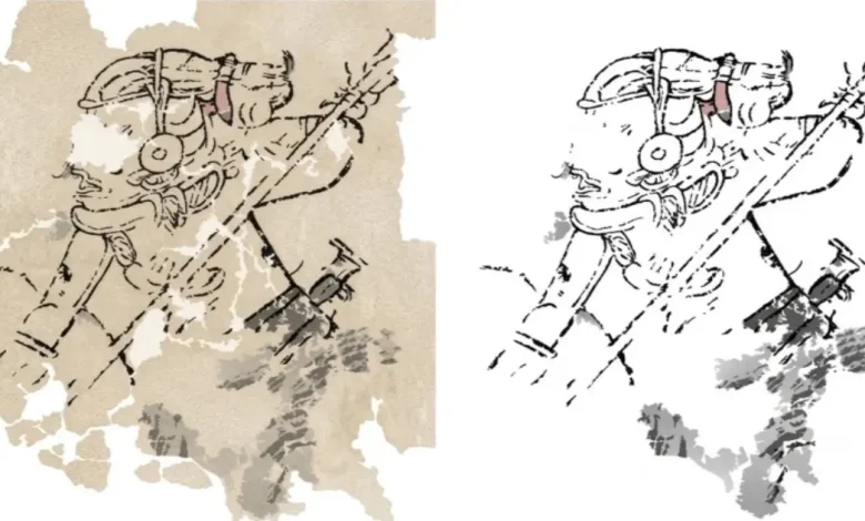 reconstrucción digital de mural en calakmul revela figura mitológica maya