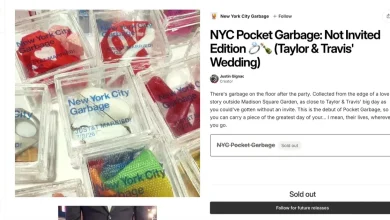 basura de la boda de taylor swift se vuelve objeto de colección y se agota en internet