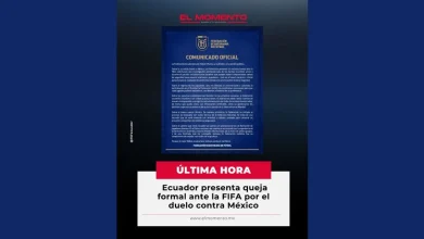 ecuador presenta reclamo ante fifa por lo ocurrido en el partido contra méxico en el mundial 2026