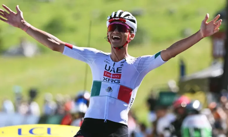 Isaac del Toro gana segunda etapa del Tour de Francia 2026 (Foto de Getty Images)