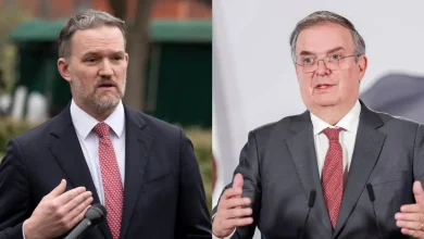Marcelo Ebrard llega a Washington D.C. (Fotos de internet)