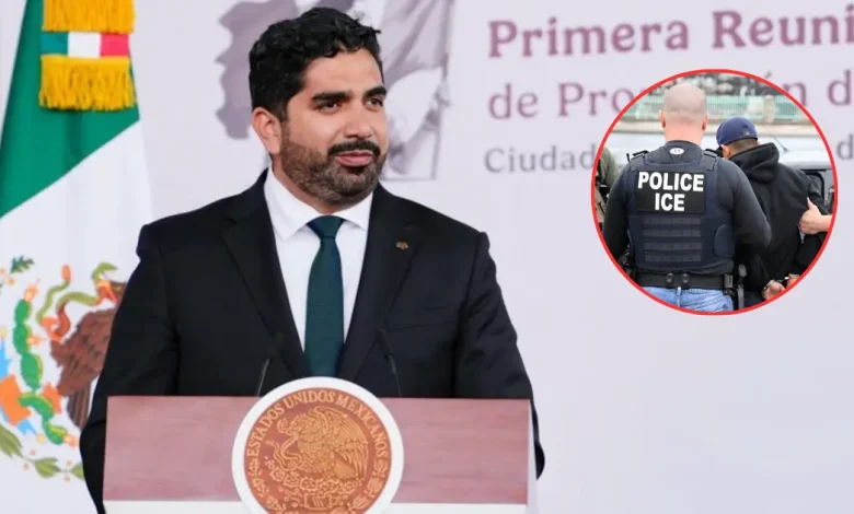 México responde a la devolución de notas de Estados Unidos sobre ICE (Fotos de internet)