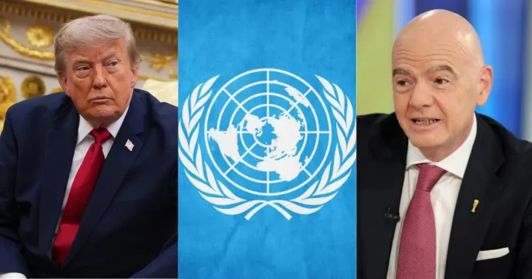 Infantino al frente de la ONU, es la propuesta de Donald Trump (Fotos de internet)