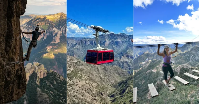 Actividades en Barrancas del Cobre (Fotos de internet)