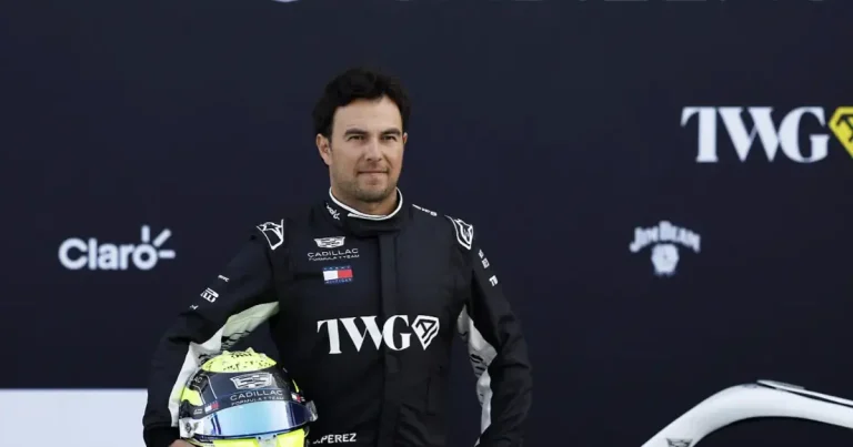 ¿Podrá Sergio "Checo" Pérez recomponer el rumbo de Cadillac? (Foto de internet)