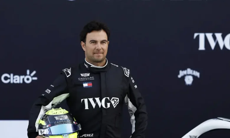 ¿Podrá Sergio "Checo" Pérez recomponer el rumbo de Cadillac? (Foto de internet)