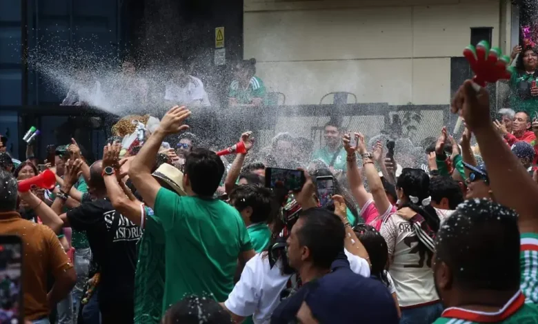 fan fest del zócalo pasa de la fiesta a la tristeza