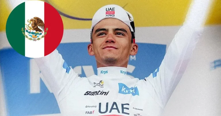 isaac del toro hace historia primer mexicano en el podio del tour de francia