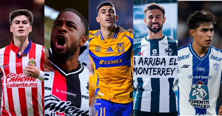 La Jornada 2 del Apertura 2026 continúa con intensos duelos del fin de semana (Fotos Mexsport, Wikipedia, etc)