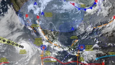 lluvias muy fuertes afectarán a nueve estados de méxico