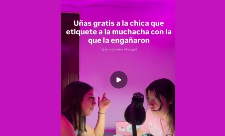 manicurista lanza reto viral para regalar uñas gratis… y los comentarios se convierten en un festival de infidelidades