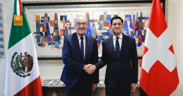 méxico fortalece lazos con europa roberto velasco recibe al presidente de suiza previo a reunión con sheinbaum
